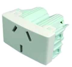 Toma 10 A. 250 V. Blanco