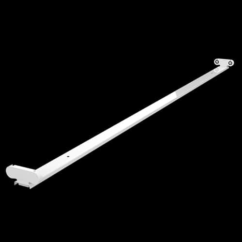 Liston LED 2X18 W. Crpo Metal Esmal. Bco