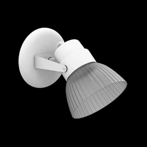 Cabezal C/Tulipa De PVC E27 Blanco