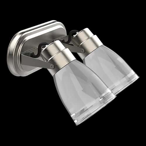 Cabezal Mod. 2006 2 Luces Acero Oval.