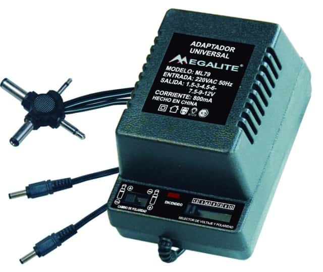 Fuente Multiple Lineal 1000 Ma 6 Conectores