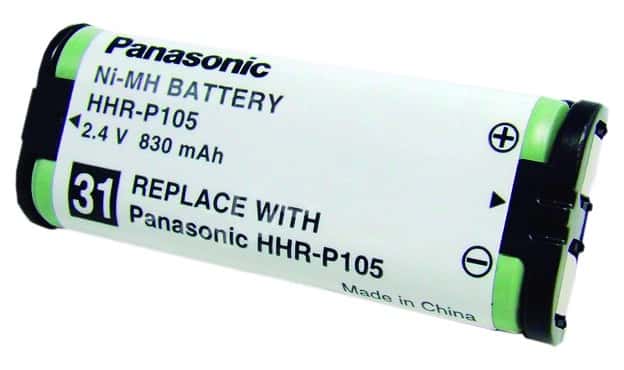 Bateria Telef. 2.4V 850MA Ni/Mh Pana HHR105