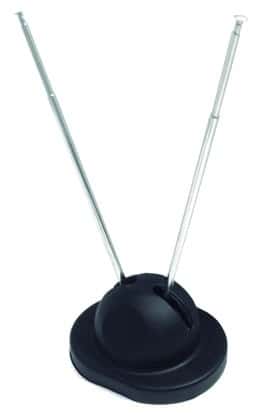 Antena Doble Con Base Para TV