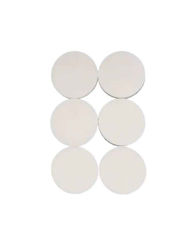 Tope Redondo 2 CM. X 12 Un. Transparente