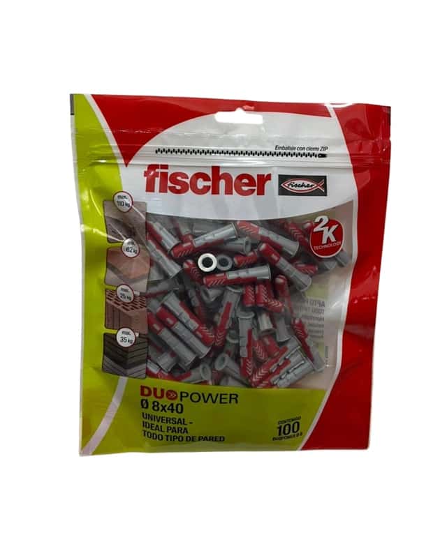 Pouch Taco Duopower 12 X 60 X 25UN.Fischer