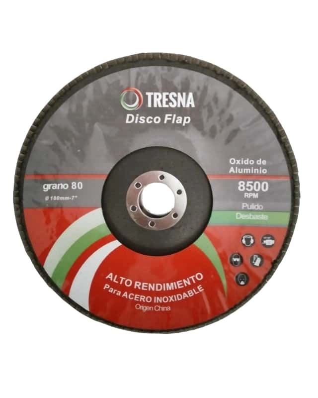 Disco Flap Ox. Aluminio 115 MM. GR. 60