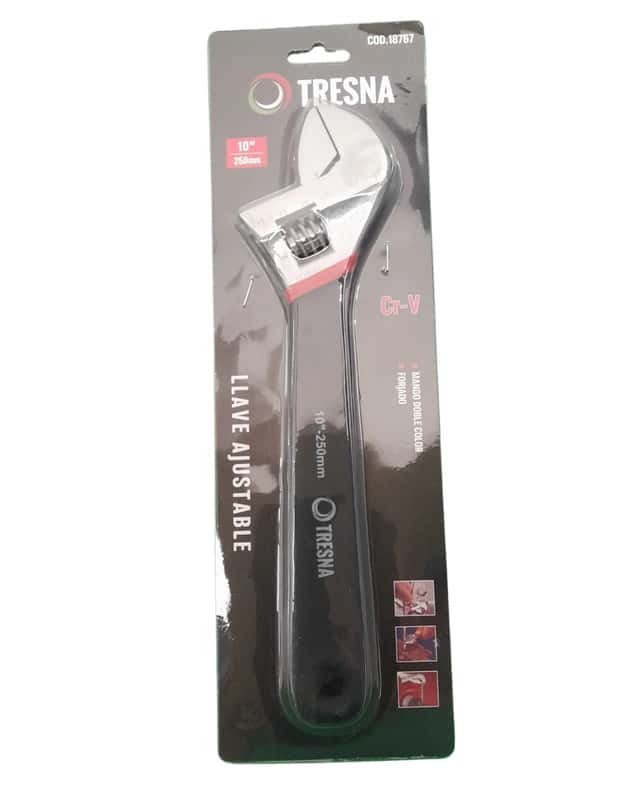 Llave Ajustable Cr-V Mango Soft 10"