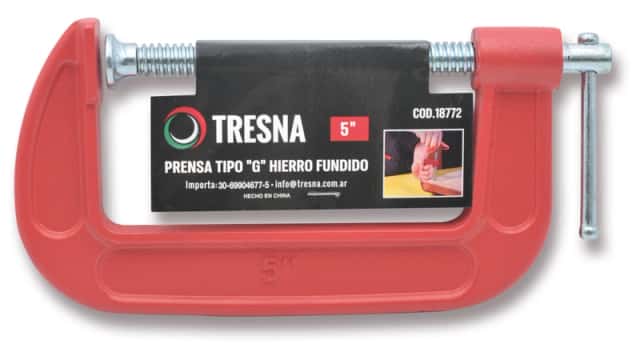 Prensa Tipo "G" Hierro Fundido 3"