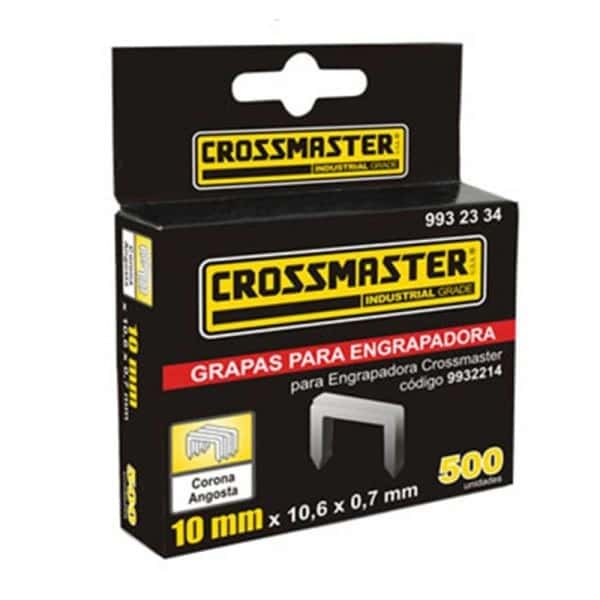 Grapas Rectas 6 X 10,6 MM. X 500 Un. "Cross"- 5