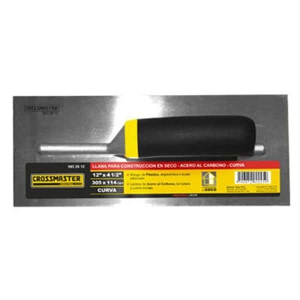 Llana Lisa Acero Inox. 12" X 4,5" "Cross"- 6
