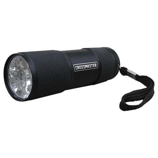 Linterna Aluminio 9 LED 3 Pilas Aaa "Cross"- 6