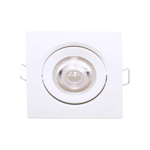 Spot Fenix Cuadrado Blanco PAR20 7 Watts Luz Calida