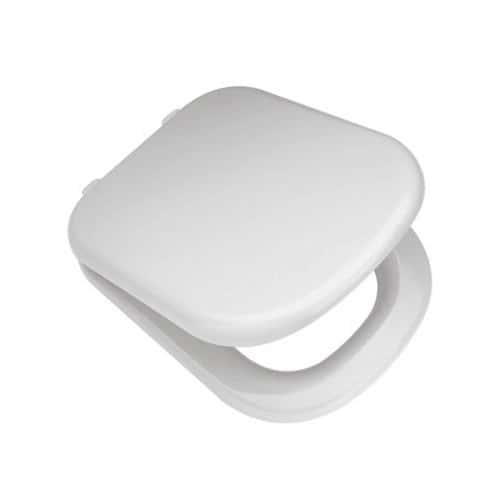 Tapa Asiento Inodoro Mdf Bari Blanco