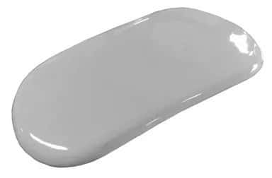 Tapa Blanca P/Dep. Oval C/Boton "Ferrum" Ztdml B