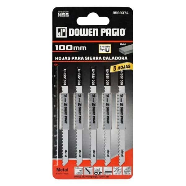 Hoja Calar P/Metal Z- 8 E-U X 5 Un.