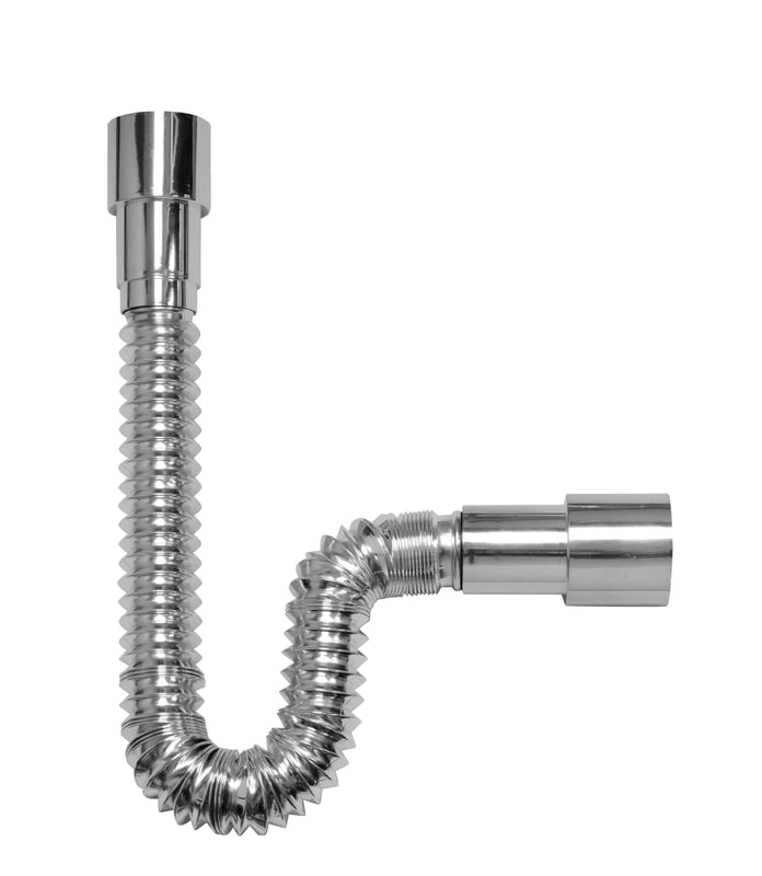 Flex. Plast. Ext. Enchufe 40/50 Cromado — foto 1 de 1