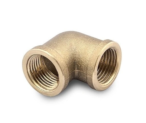 Codo 1/4 Hembra X 1/4 Hembra Bronce — foto 1 de 1