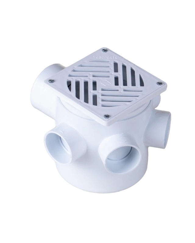 Pil. Patio Reja PVC 15 X 15 63 MM. Tuboforte — foto 1 de 1
