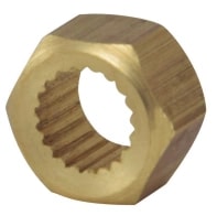 Inserto Para Volante De Bronce Estria Fina — foto 1 de 1