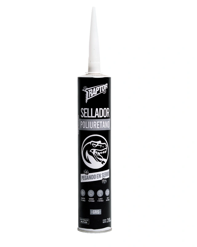 Sellador Poliuretano PU40 X 450GRS Negro "Raptor" — foto 1 de 1