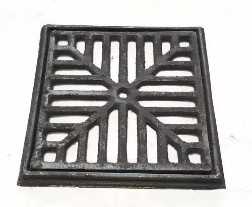 Reja De Piso 25 X 25 Hierro Fundido Economica — foto 1 de 1
