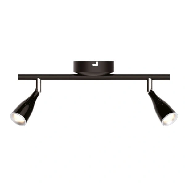 Lum. Fija LED 2 X 4,5 W. Clr Ngr Luz Dia — foto 1 de 1