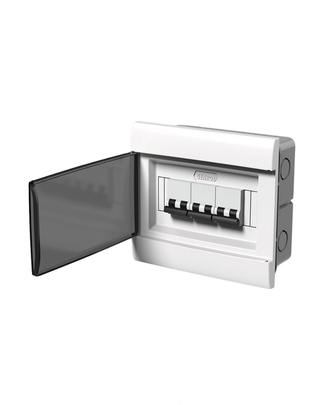 Caja Embutir Q-Energy 8 Polos Bca-Fume — foto 1 de 1
