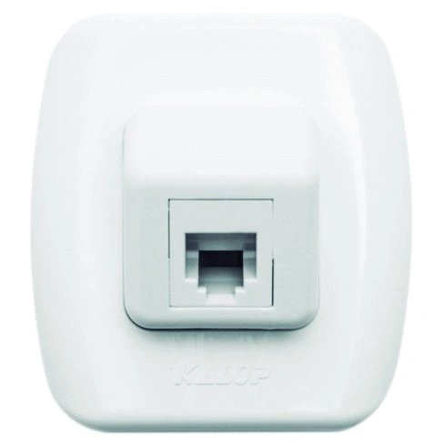 Toma Telefono RJ11 Blanco Superficie — foto 1 de 1