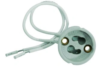 Porta Lampara Ceramico GU10 C/Cable — foto 1 de 1