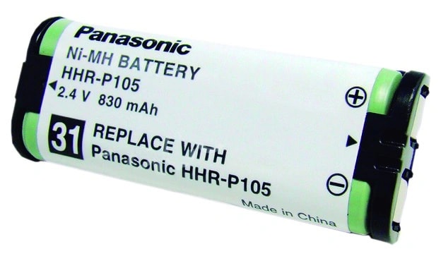 Bateria Telef. 2.4V 850MA Ni/Mh Pana HHR105 — foto 1 de 1