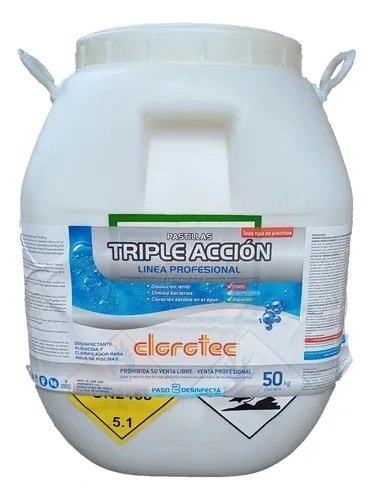 Pastilla Triple Accion X 200 GRS. Tacho X 50 KG. — foto 1 de 1