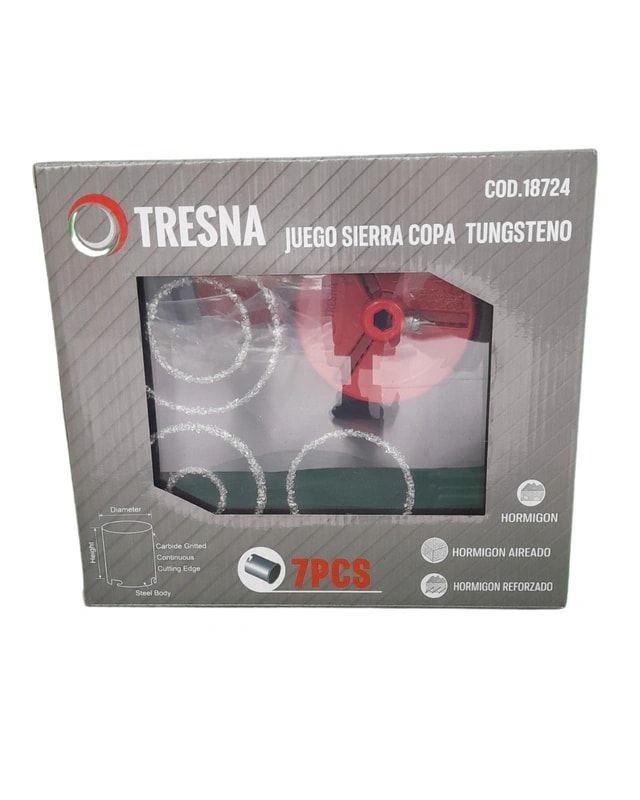 Jgo. Sierras Copas Tungsteno 7 Pzas. Tresna — foto 1 de 1