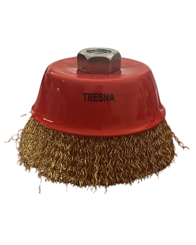 Cepillo Copa Bronceado Ondulado 100 MM. — foto 1 de 1