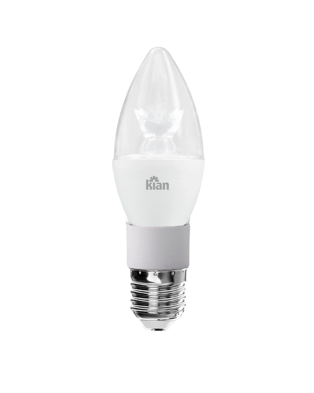 Lampara LED Vela 5 Watts E-27 Frost Luz Fria — foto 1 de 1