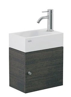Conjunto Toilette Y Mueble Bco-Wengue — foto 1 de 1