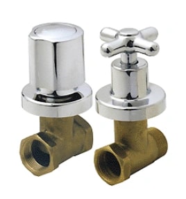 Llave Paso Hierro 1/2 Con Campana M-H — foto 1 de 1