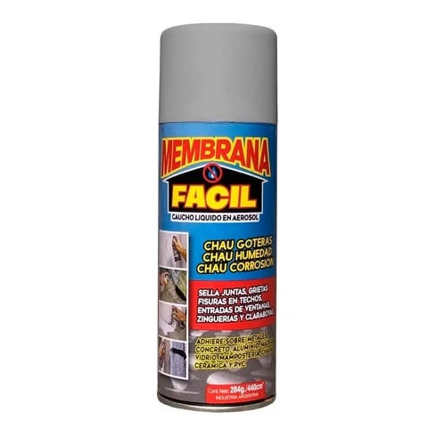 Membrana Facil En Aerosol X 284 GRS. Gris Zinc — foto 1 de 1