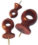 Soporte De Madera Cerrado 34 MM. — foto 1 de 1