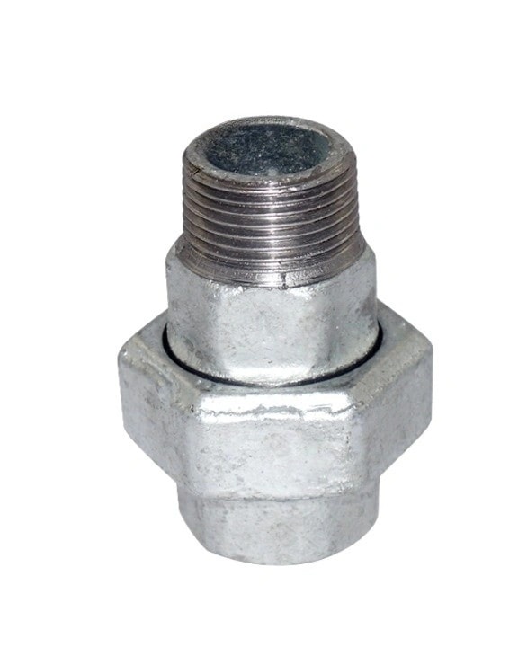 Union Doble Conica M.H. 4" Galvanizado — foto 1 de 1