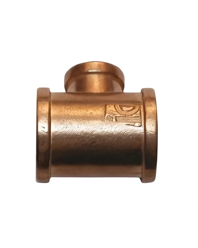 Tee Reduccion 1/2 X 3/8 Bronce — foto 1 de 1