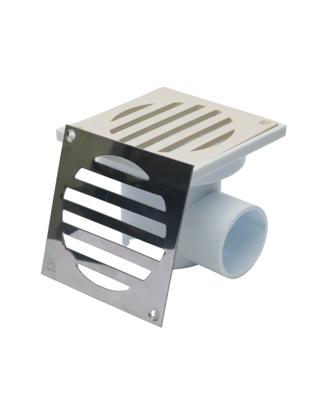Embudo Balcon Reja Plast. 8X8X40 PVC — foto 1 de 1