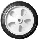 Rueda PVC De 110 MM. P/Cortadora De Cesped — foto 1 de 1