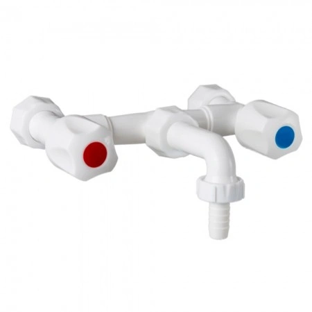 Juego Pared Pico Fijo Corto Blanco Plastico — foto 1 de 1