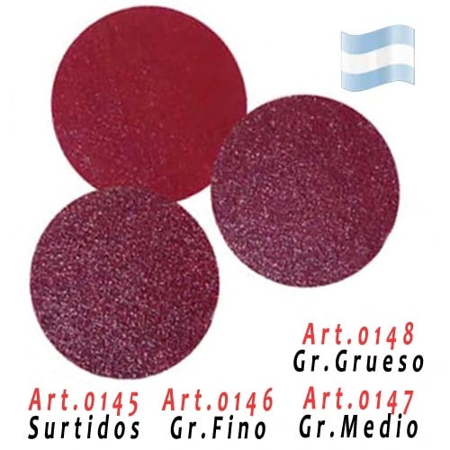 (146) Disco Lija Sist. Velcro Fino 127 MM. (3 Un.) — foto 1 de 1