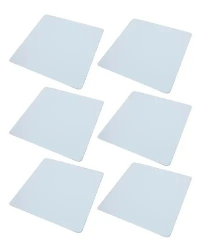 Tope Goma Cuadrado 4 CM. X 4 Un. Blanco — foto 1 de 1
