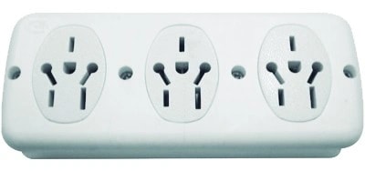 3 Modulos Toma Binorma Mini Exterior — foto 1 de 1