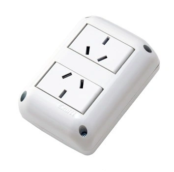 Caja Stik 2 Toma 10 Amp. Blanco — foto 1 de 1