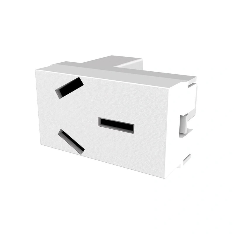 Toma Bip.+ Tierra 20 A. 250 V. Platinum — foto 1 de 1