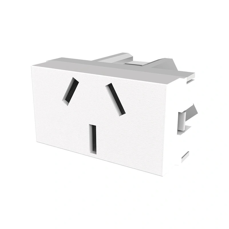 Toma Bip.+ Tierra 10 A. 250 V. Pos. Platinum — foto 1 de 1