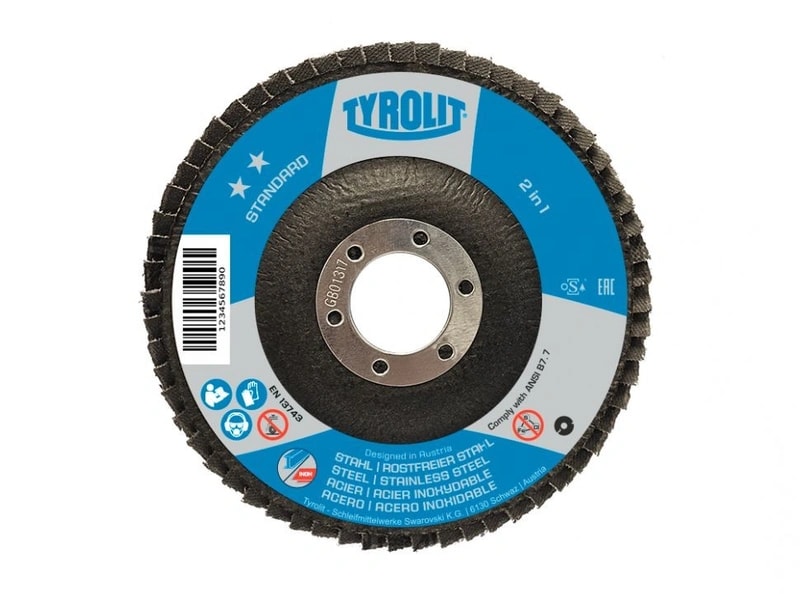 Disco Flap 180 MM. GR. 120 R. Fibra (28A) — foto 1 de 1